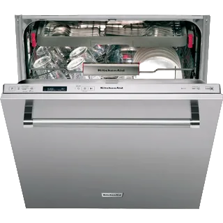 Замена нижнего уплотнителя дверцы KitchenAid KDTM354ESS